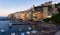 View of portovenere city La Spezia at summer day, Italy