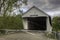 View of Potters Covered Bridge in Indiana, United States