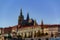 View of Prague Castle - Prague Castle, in a clear sunny weather. Here were the kings of Bohemia, Roman emperors