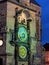 View of prague city landmarks, czech republic, europe. Astronomy ancient clock