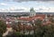 View of Prague from the South Gardens, Prague Castle, Czech Republic