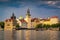 View of Prague from the Vltava river