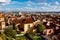 View of Prague: Vrtbovska Garden and Saint Nicholas Church