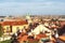 View of Prague: Vrtbovska Garden, Saint Nicholas Church, tiled r