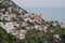 View of Praiano in Salerno, Campania, Italy