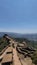 View of pratapgad fort in mahabaleshwar