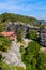 View of the Pravcicka Archway in northern Czechia