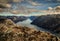 View from Preikestolen Lysefjorden, Stavanger, Norway