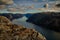 View from Preikestolen Lysefjorden, Stavanger, Norway