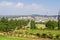 View of Pretoria from the Union Buildings with terraced gardens, Sheraton Hotel and the John Vorster Tower