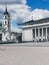 View at the principal Church of Vilnius