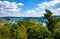 View from the Prinzenkopf observation Tower, Rhineland-Palatinate, Germany, Europe