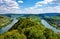 View from the Prinzenkopf observation Tower, Rhineland-Palatinate, Germany, Europe