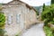 View on Provence village roof and landscape.