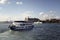 View of public ferry boats, Bosphorus