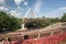 View of the public stage in summer theatre / Szczecin / Poland