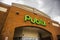 View of a Publix logo at the entrance of the store