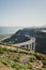 A view of Puente de Silva viaduct on the north coastline of Gran Canaria, Canary Islands