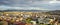 View of Puertollano with the coal basin in the background, Castilla-La Mancha, Spain