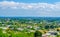 View of the puglia countryside from Cisternino village in Italy....IMAGE