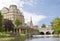 View of the Pulteney Bridge Bath, England