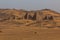 View of the pyramids of Meroe, Sud