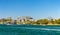 View of Pyrmont district and the Anzac Bridge in Sydney