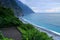 View of Qingshui Cliff, parts of Taroko National Park,