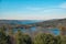 a view of the quabbin reservoir from the enfield look out