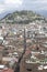 View of Quito capital City of Ecuador