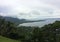 View of Rabaul and Simpson Harbour from Volcano Observatory Look