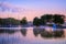 View of Ramsey Lake, Ontario, Canada