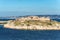 View of the Ratonneau island, Marseille, France