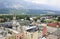 View from Rattenberg Castle downtown, Austria