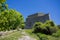 View of Ratti or Monteratti Fort in Genoa, Italy