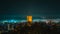 View of Ravensburg at night. Germany.