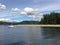 View of Rebecca Spit along Quadra Island, in Desolation Sound, B