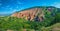 View of the Red Ravine (Rapa Rosie), Romania