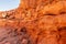 View of Red Salam Canyon in the Sinai desert, Egypt