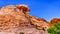 View of the Red Sandstone Mountains from the Trail to the Guardian Angel Peak in Red Rock Canyon