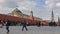 View of the Red Square, the Kremlin, Lenin`s Mausoleum, the Senate Tower, the Senate Palace