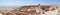 A view of the remains of the ancient fortress of Masada in the Judean Desert in Israel