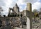A view of the remains of Crowland Abbey, Lincolnshire, United Kingdom - 27th April 2013