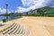 View of Repulse Bay beach in south Hong Kong island, China