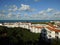 View of residential complexes and the ocean. Cayo Santa Maria.  Cuba.