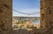 View of Rethymnon from Fortezza castle, Crete