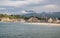 View of Ribadesella across the water, Asturias, Spain.