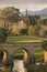 View of Richmond Bridge the oldest stone span bridge in Australia