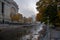 View of the Rideau Canal close to Parliament Hill