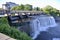 View of Rideau Falls plunging into the Ottawa River
